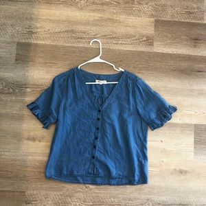 Chambray madewell blouse